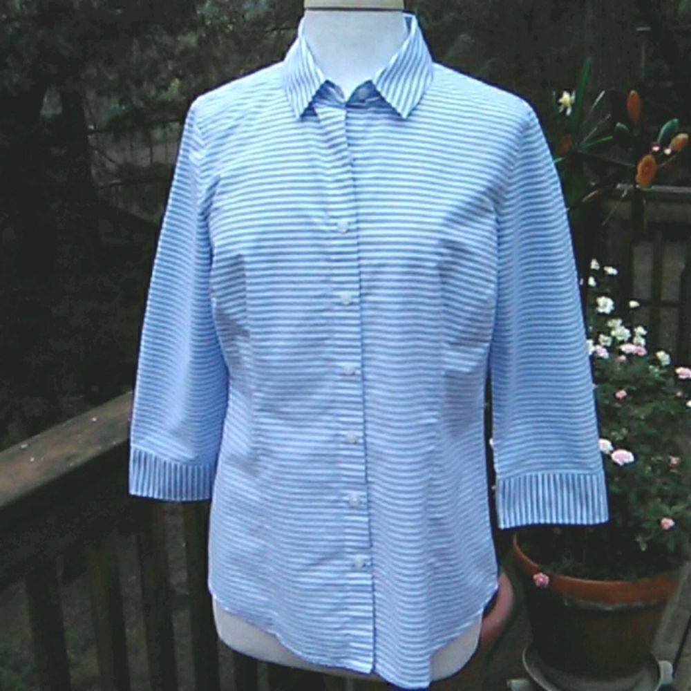 Van Heusen Striped Button Down Shirt